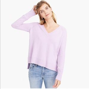 J.Crew supersoft yarn v-neck sweater